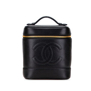 Pre-Loved Chanel CC Caviar Vanity Case